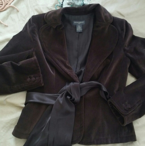 BANANA REPUBLIC Brown Brushed Cotton 6 - Picture 2 of 5